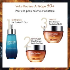 Biotherm Crème De Nuit Revitalisante - Blue Therapy 50 Ml -MenCorner Boutique blue therapy creme de nuit revitalisante 50 ml 3359224 5 1140x1140