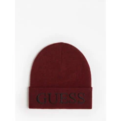 Bonnet GUESS Rouge