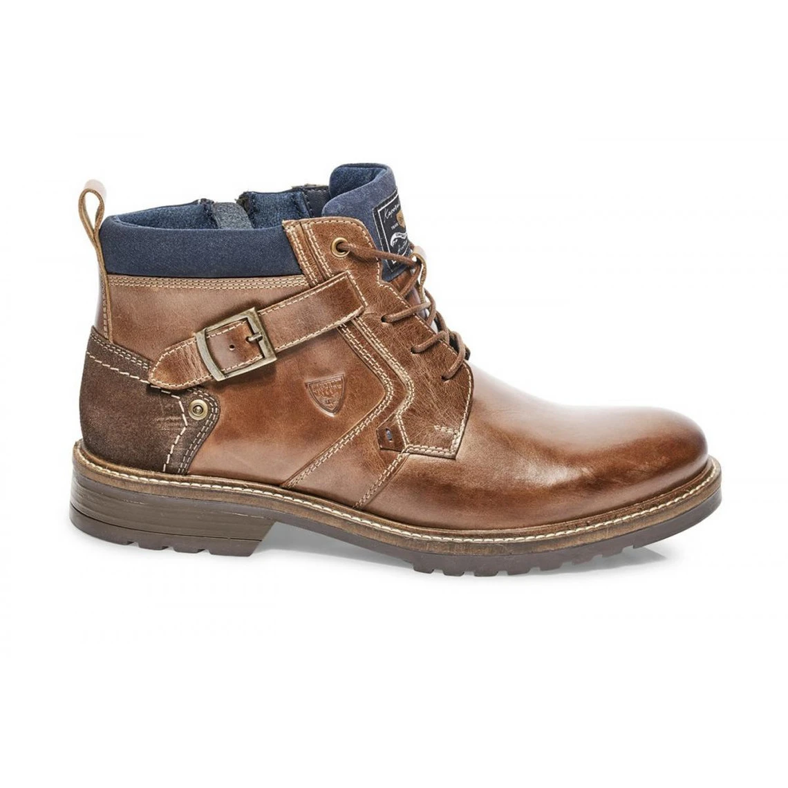 KAPORAL Boots Homme Tan GRACIANO 4 KAPORAL Boots Homme Tan GRACIANO – Image 2