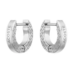 Boucles D'oreilles Homme Lacoste Montres L'Essentiel - 2040125 Acier Argent