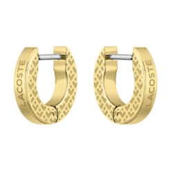 Boucles D'oreilles Homme Lacoste Montres L'Essentiel - 2040126 Acier Doré