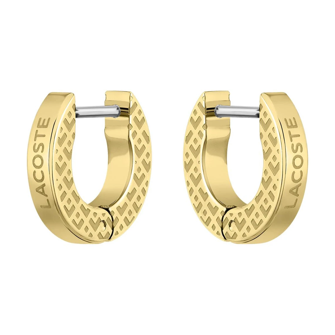 Boucles D'oreilles Homme Lacoste Montres L'Essentiel - 2040126 Acier Doré 3 Boucles D'oreilles Homme Lacoste Montres L'Essentiel - 2040126 Acier Doré