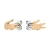 Boucles Oreilles Lacoste Montres Crocodile - 2040052 Acier Doré Rose