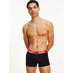 Boxer - Noir Tommy Hilfiger Underwear -MenCorner Boutique boxer bleu 3197108 2 1140x1140