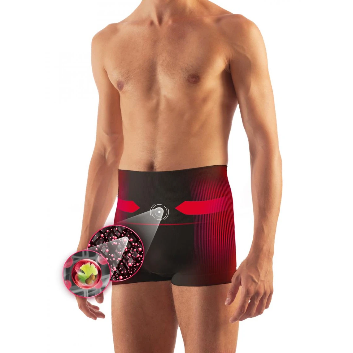 Boxer Ceinture Sculptant Minceur Homme Noir 5 Boxer Ceinture Sculptant Minceur Homme Noir – Image 3