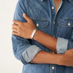 Bracelet Homme JF04155040 En Acier -MenCorner Boutique bracelet homme fossil bijoux jf04155040 6 1140x1140