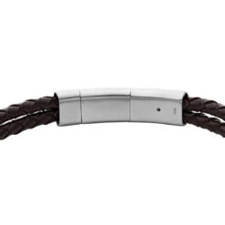 Bracelet Homme JF04203040 En Cuir Marron -MenCorner Boutique bracelet homme fossil bijoux jf04203040 2 1140x1140