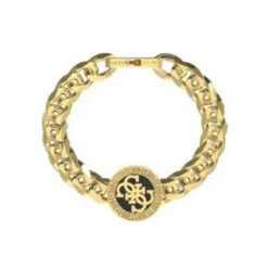 Bracelet Homme Guess Bijoux - JUMB02114JWYGBK 4G ICON Acier Doré