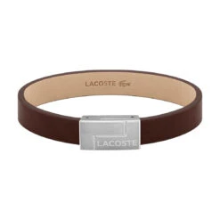 Bracelet Homme Lacoste Montres Lacoste Traveler - 2040071 Acier, Cuir Marron