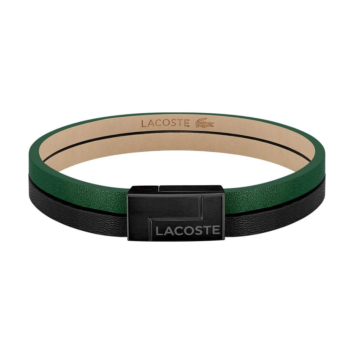 Bracelet Homme Lacoste Montres Lacoste Traveler - 2040074 Acier, Cuir Noir, Vert 3 Bracelet Homme Lacoste Montres Lacoste Traveler - 2040074 Acier, Cuir Noir, Vert