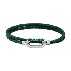 Bracelet Homme Lacoste Montres Starboard - 2040111 Acier, Cuir Vert