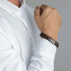 Bracelet Lotus Style Bijoux URBAN MAN LS1838-2-3 - Bracelet URBAN MAN Acier Homme -MenCorner Boutique bracelet lotus style bijoux urban man ls1838 2 3 bracelet urban man acier homme 307057 3 1140x1140