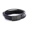 Bracelet Redskins 285108 - Bracelet Multitour Cuir Noir Homme 1 Bracelet Redskins 285108 - Bracelet Multitour Cuir Noir Homme -MenCorner Boutique bracelet redskins 285108 bracelet multitour cuir noir homme 233394 1140x1140