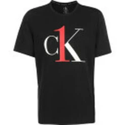CALVIN KLEIN UNDERWEAR T SHIRT MANCHE COURTE Noir / Rouge