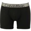 CALVIN KLEIN UNDERWEAR Boxer Long En Coton Stretch - Ceinture Siglée Noir -MenCorner Boutique calvin klein underwear boxer long en coton stretch nb1299a 1 s 1200x1200