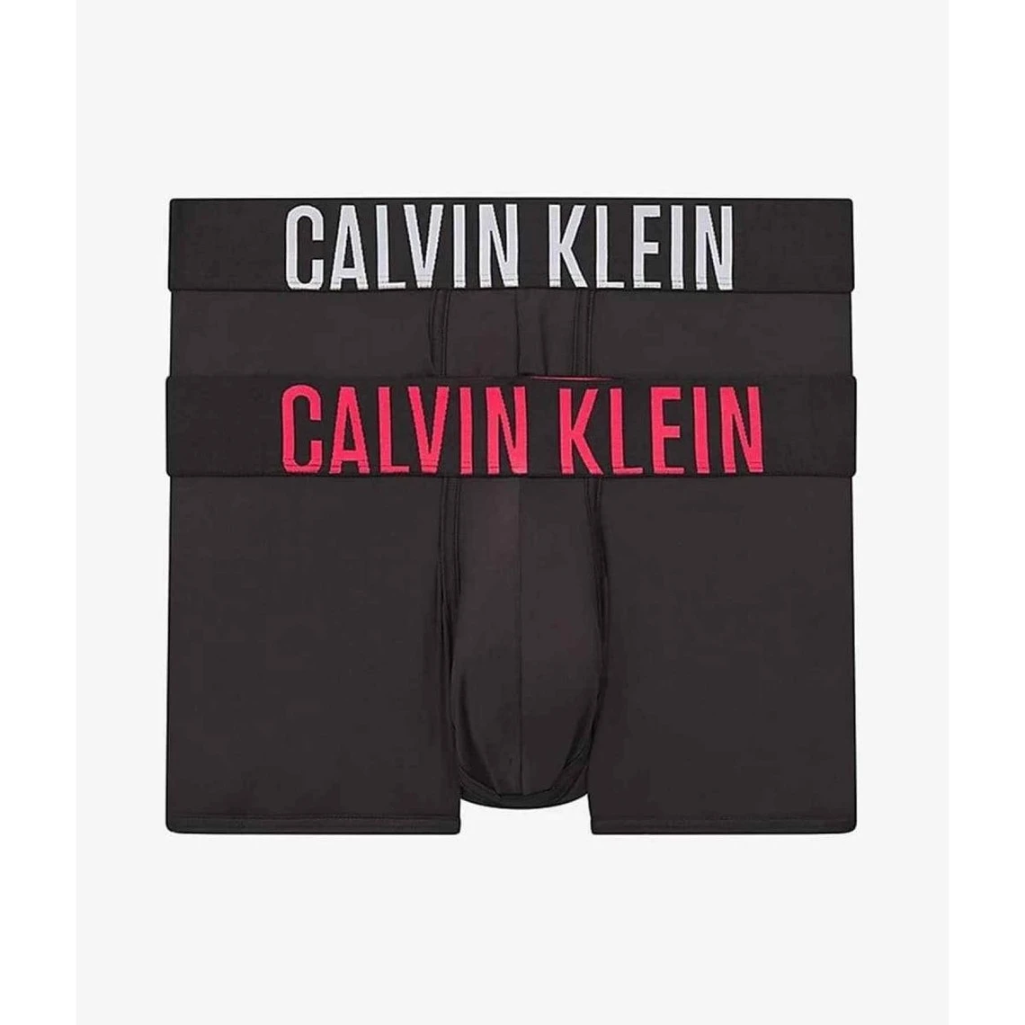 Pack De 2 Boxers Logotés Ceinture élastique - Noir Calvin Klein Underwear 3 Pack De 2 Boxers Logotés Ceinture élastique - Noir Calvin Klein Underwear
