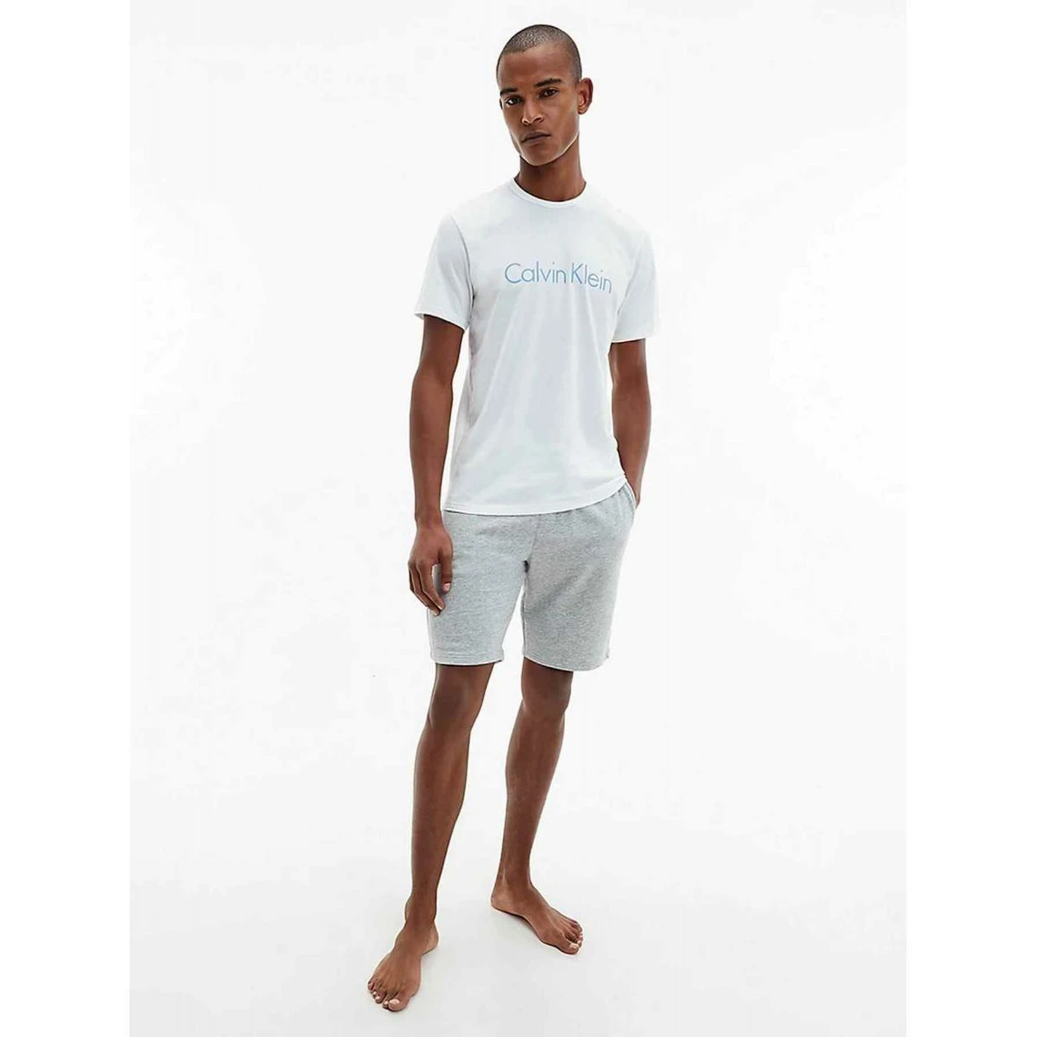 Tshirt Col Rond Manches Courtes - Blanc Calvin Klein Underwear 4 Tshirt Col Rond Manches Courtes - Blanc Calvin Klein Underwear – Image 2