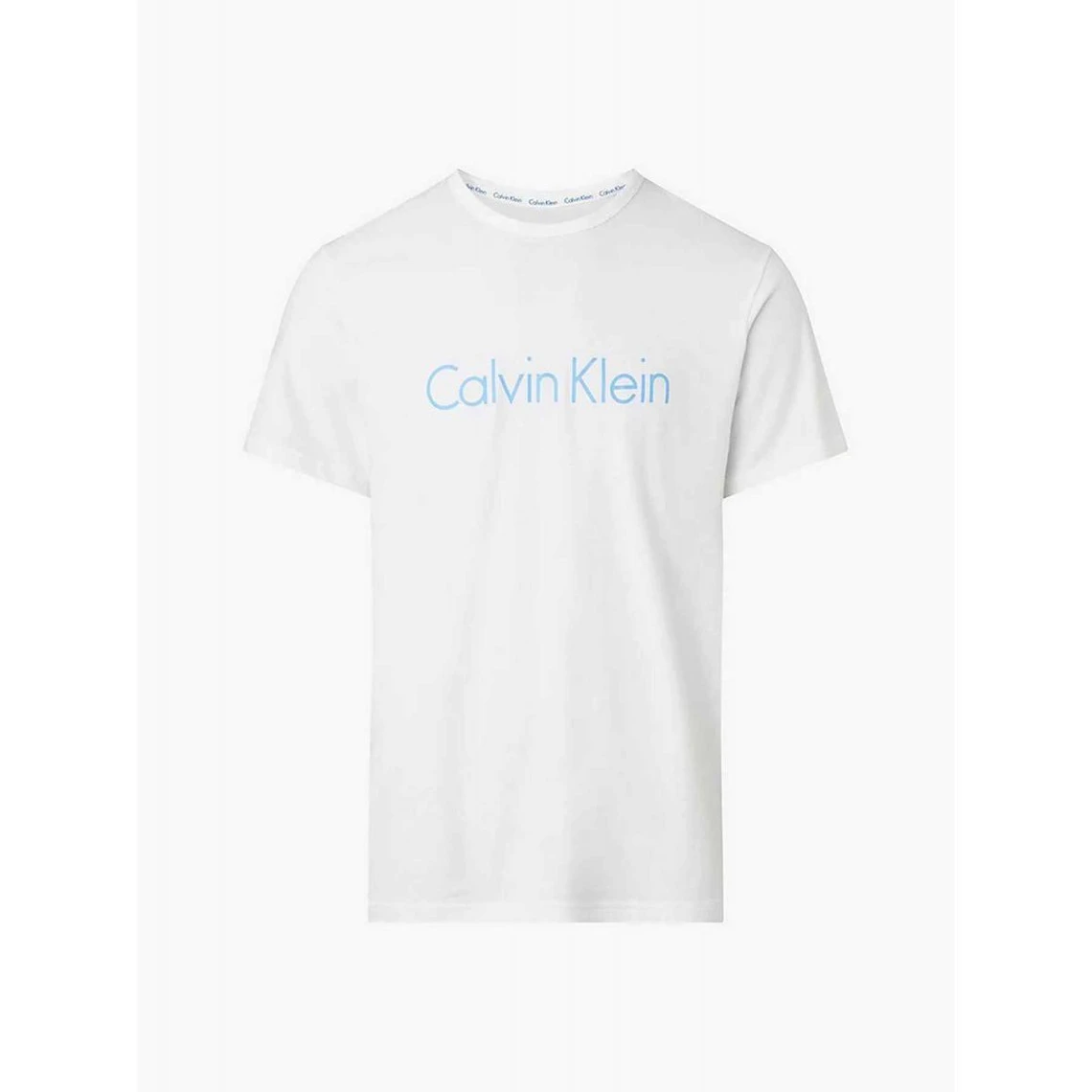 Tshirt Col Rond Manches Courtes - Blanc Calvin Klein Underwear 3 Tshirt Col Rond Manches Courtes - Blanc Calvin Klein Underwear