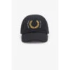 Fred Perry Casquette Noire Avec Couronne De Laurier -MenCorner Boutique casquette avec couronne de laurier 3351826 2 1140x1140