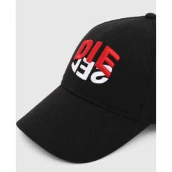 Casquette Noire Diesel -MenCorner Boutique casquette noire diesel 1235085 2 1140x1140