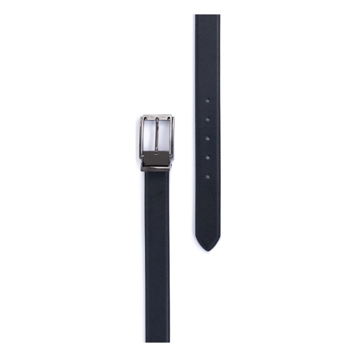 Hexagona Ceinture Ajustable - Croûte De Cuir De Vachette - 110 Cm - Noir - Victor 3 Hexagona Ceinture Ajustable - Croûte De Cuir De Vachette - 110 Cm - Noir - Victor