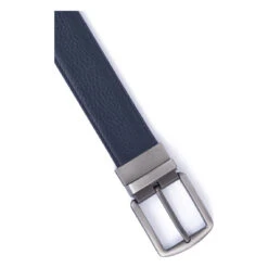 Hexagona Ceinture Ajustable - Cuir De Vachette - 120 Cm - Marine - Krom -MenCorner Boutique ceinture ajustable cuir de vachette 3458150 6787826 26 1140x1140