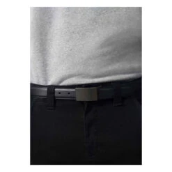 Hexagona Ceinture Ajustable - Cuir De Vachette - 120 Cm - Noir - Simon -MenCorner Boutique ceinture ajustable cuir de vachette 3460270 6800554 54 1140x1140