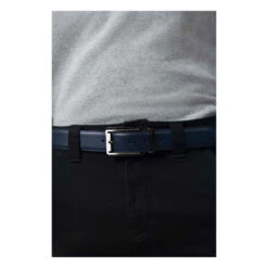 Hexagona Ceinture Ajustable - Cuir De Vachette - 120 Cm - Noir - Eliott -MenCorner Boutique ceinture ajustable cuir de vachette 3460272 6800566 66 1140x1140