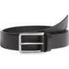 Ceinture En Cuir Noir