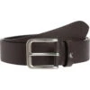 Ceinture En Cuir Marron Foncé -MenCorner Boutique ceinture en cuir noir 3367522 1140x1140