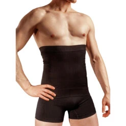 Ceinture Gainante Minceur Homme Noir