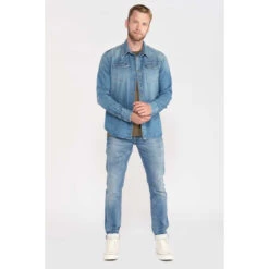 LE TEMPS DES CERISES Chemise Juanito En Jeans Bleu Délavé -MenCorner Boutique chemise en jeans juanito 3518458 7030340 40 1140x1140