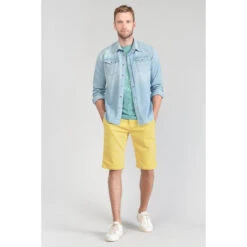 LE TEMPS DES CERISES Chemise Juanito En Jeans Bleu Clair -MenCorner Boutique chemise en jeans juanito 3520230 7041892 92 1140x1140