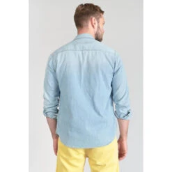 LE TEMPS DES CERISES Chemise Juanito En Jeans Bleu Clair -MenCorner Boutique chemise en jeans juanito 3520230 7041894 94 1140x1140