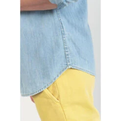 LE TEMPS DES CERISES Chemise Juanito En Jeans Bleu Clair -MenCorner Boutique chemise en jeans juanito 3520230 7041898 98 1140x1140