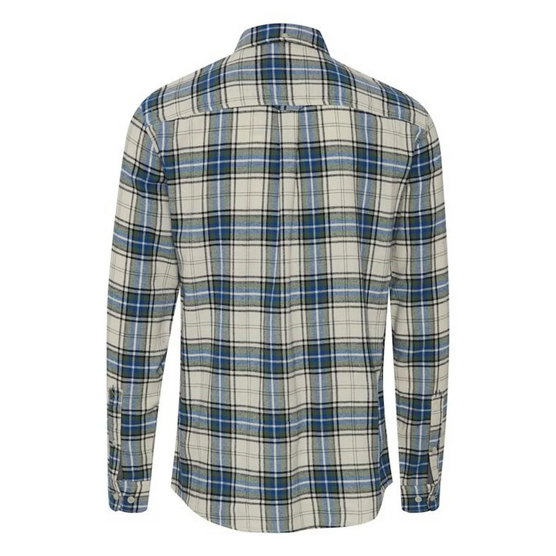 Blend Chemise Bleue Carreaux Homme 4 Blend Chemise Bleue Carreaux Homme – Image 2