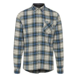 Blend Chemise Bleue Carreaux Homme