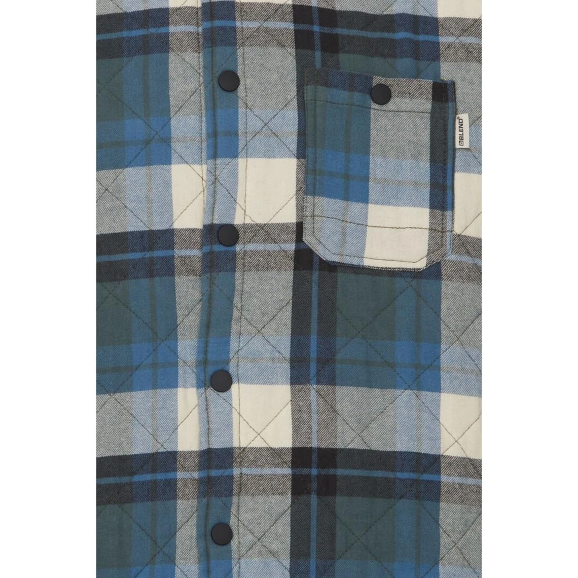 Blend Chemise Manches Longues Verte Homme 6 Blend Chemise Manches Longues Verte Homme – Image 4