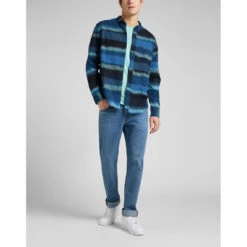 Lee Chemise Manches Longues RIVETED - Imprimé Graphique -MenCorner Boutique chemise manches longues riveted 3359572 1 1140x1140