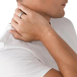 Chevalière En Acier Homme -MenCorner Boutique chevaliere en acier homme dx1390040 7 1140x1140