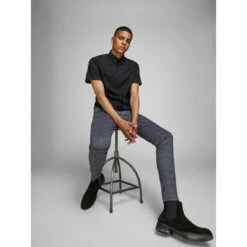 Jack & Jones Chino Homme - Gris -MenCorner Boutique chino homme 3514514 3 1140x1140