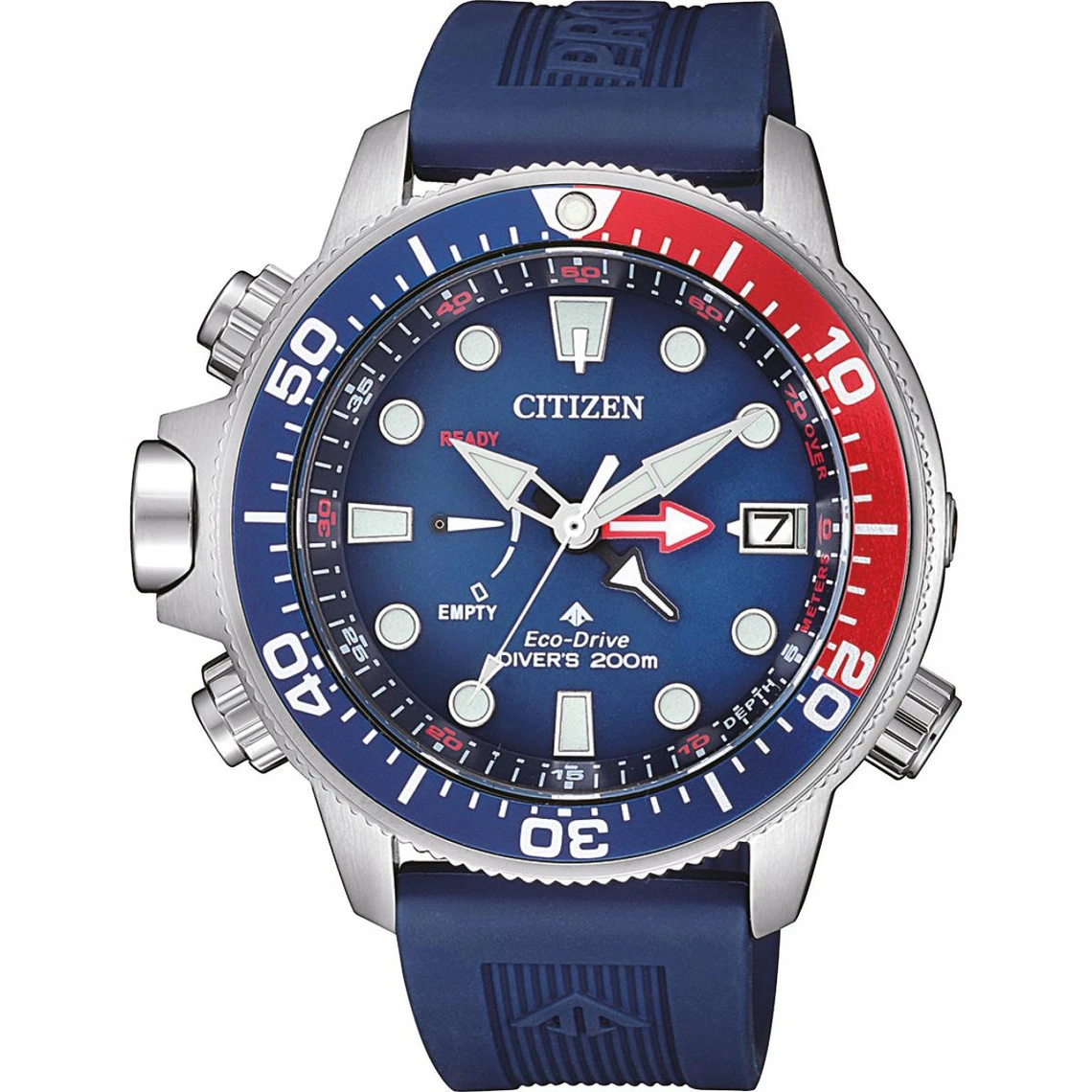 Montre Homme CITIZEN MONTRES BN2038-01L - Bracelet Silicone Bleu 3 Montre Homme CITIZEN MONTRES BN2038-01L - Bracelet Silicone Bleu