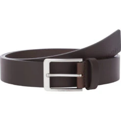 Ceinture CK Vital Marron En Cuir Véritable