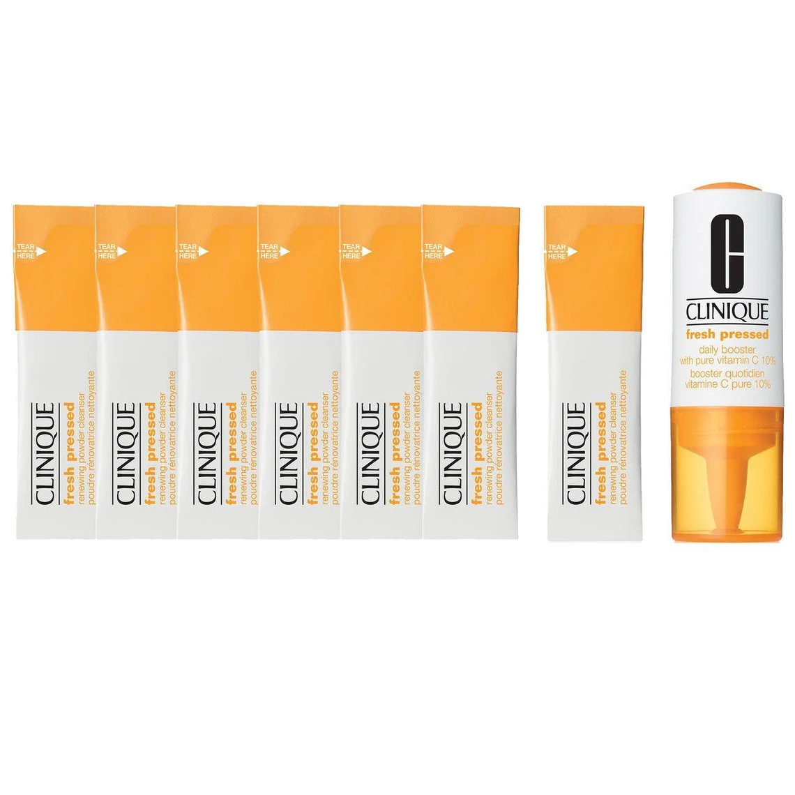 Clinique Fresh Pressed Système Rénovateur à La Vitamine C Pure - Kit 7j 3 Clinique Fresh Pressed Système Rénovateur à La Vitamine C Pure - Kit 7j