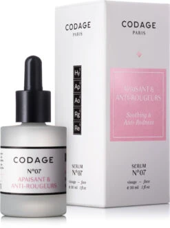 SERUM N°7 VISAGE APAISANT & ANTI-ROUGEURS 30 Ml -MenCorner Boutique codage serum n7 visage apaisant et anti rougeurs 34920 1 680x680