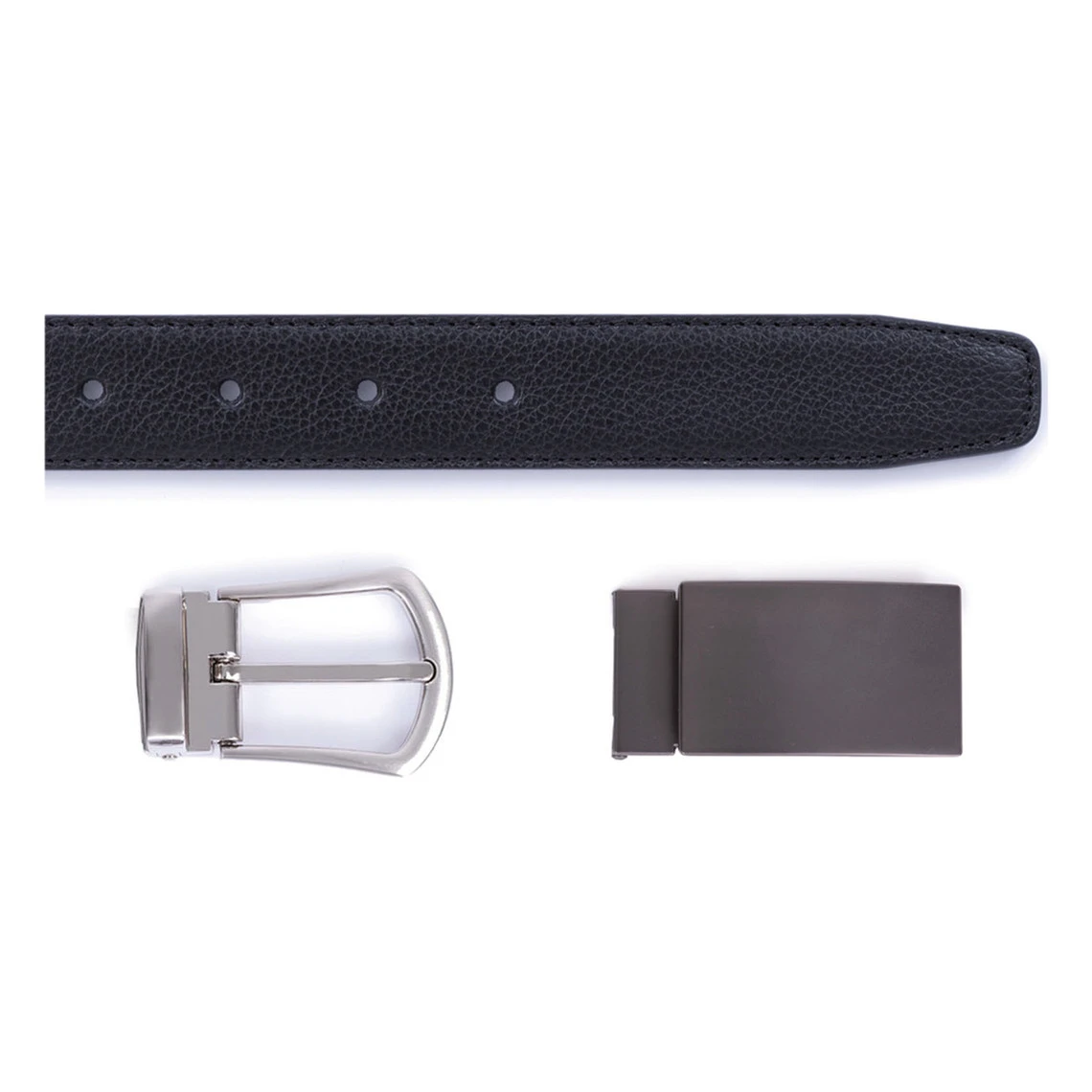 Hexagona Coffret Ceinture 2 Boucles - Cuir De Vachette 7 Hexagona Coffret Ceinture 2 Boucles - Cuir De Vachette – Image 5