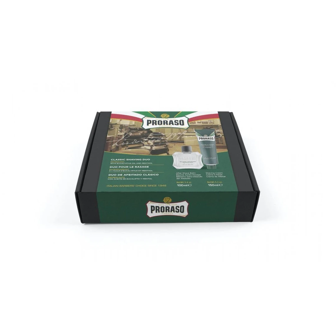 Coffret Duo Proraso Crème à Raser En Tube + Baume Après Rasage Refreshing 4 Coffret Duo Proraso Crème à Raser En Tube + Baume Après Rasage Refreshing – Image 2