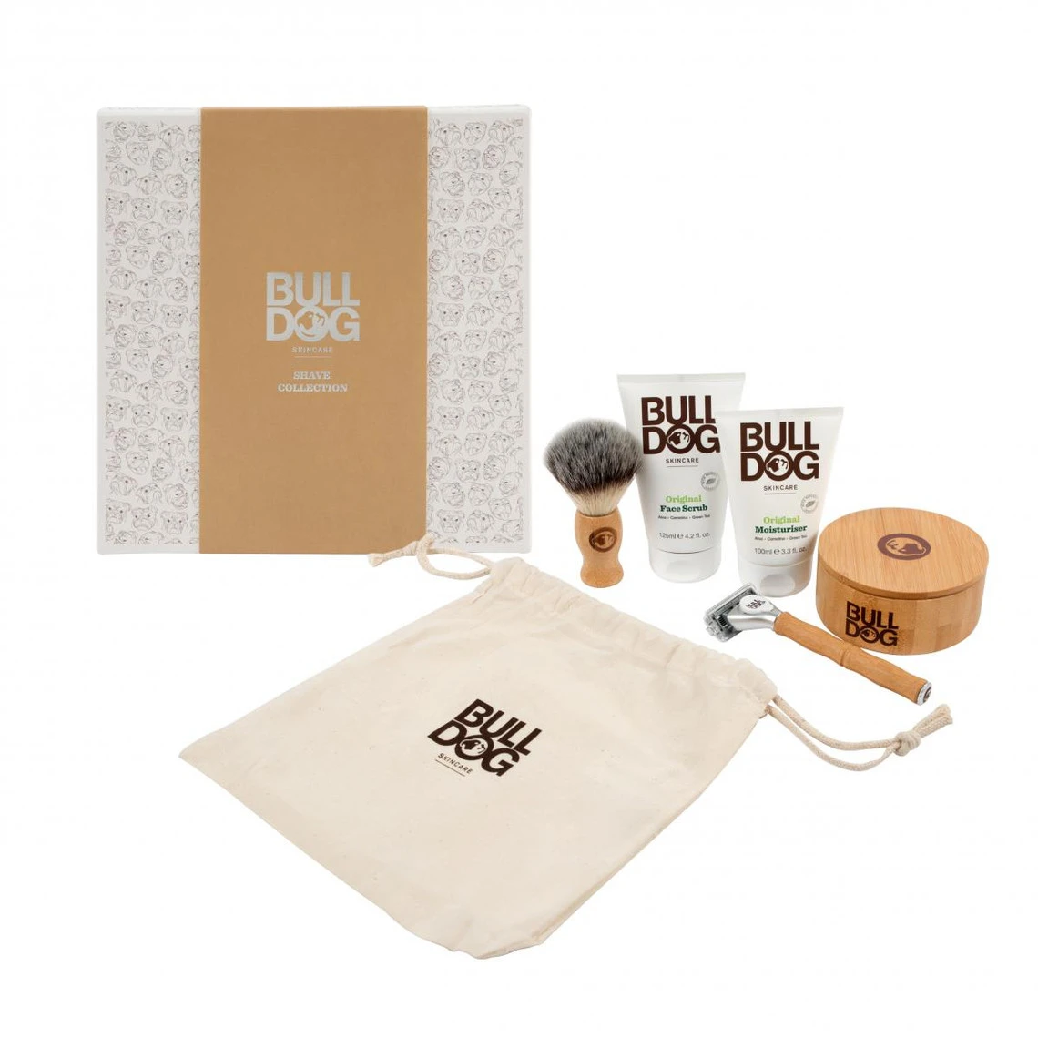 BULLDOG Coffret Premium Hommes De Soins Pour Barbe 3 BULLDOG Coffret Premium Hommes De Soins Pour Barbe