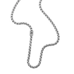 Collier Homme JF04336040 En Acier -MenCorner Boutique collier homme fossil bijoux jf04336040 2 1140x1140