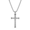 Collier Homme Fossil Bijoux Meaningful Moments - JF03989040 Acier Argent